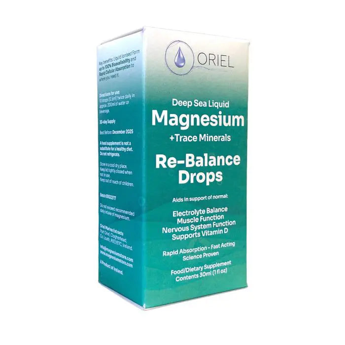 Oriel Magnesium Re-Balance Drops 30ml