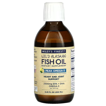 Wild Alaskan Fish Oil - Peak Omega 3 250ml