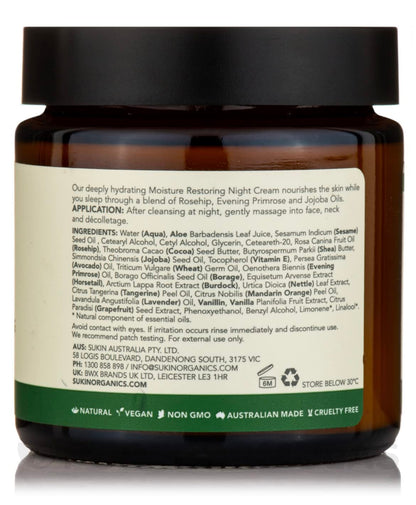 Sukin Moisture Restoring Night Cream 120ml