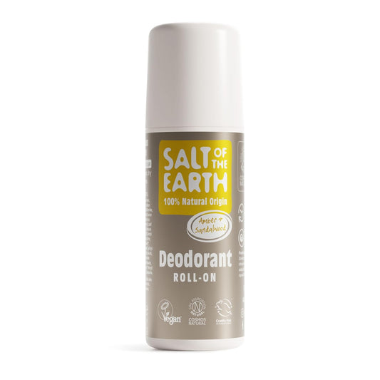 Salt Of The Earth Amber & Sandalwood Deodorant Roll On