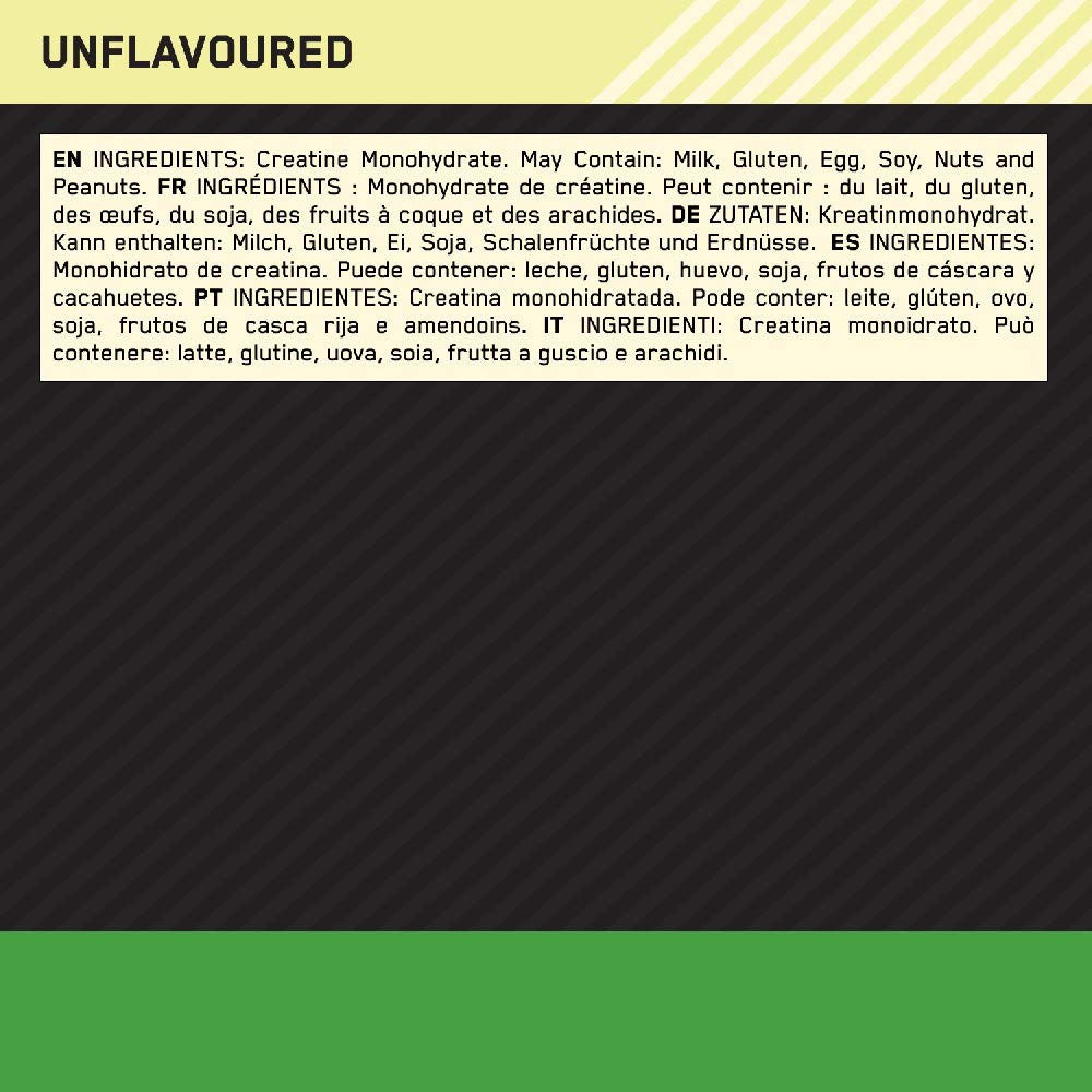 Optimum Nutrition Micronised Creatine Powder 634g