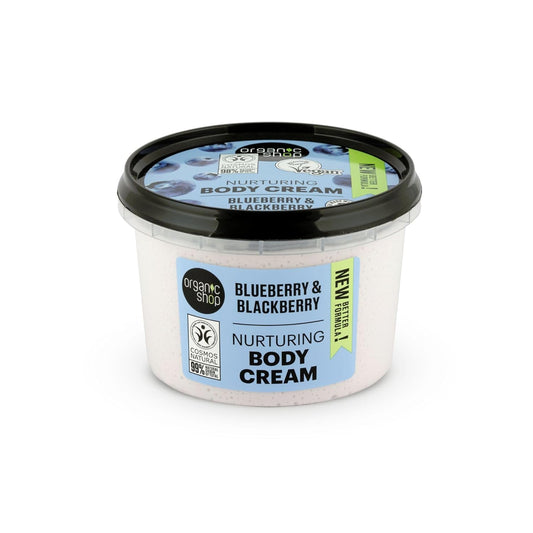 Organic Shop Body Cream Blueberry