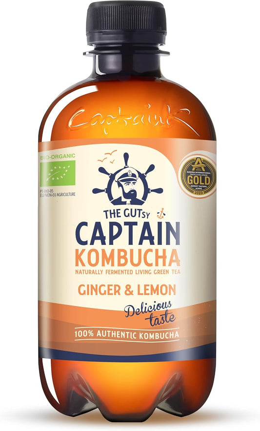 Captain Kombucha Lemon & Ginger