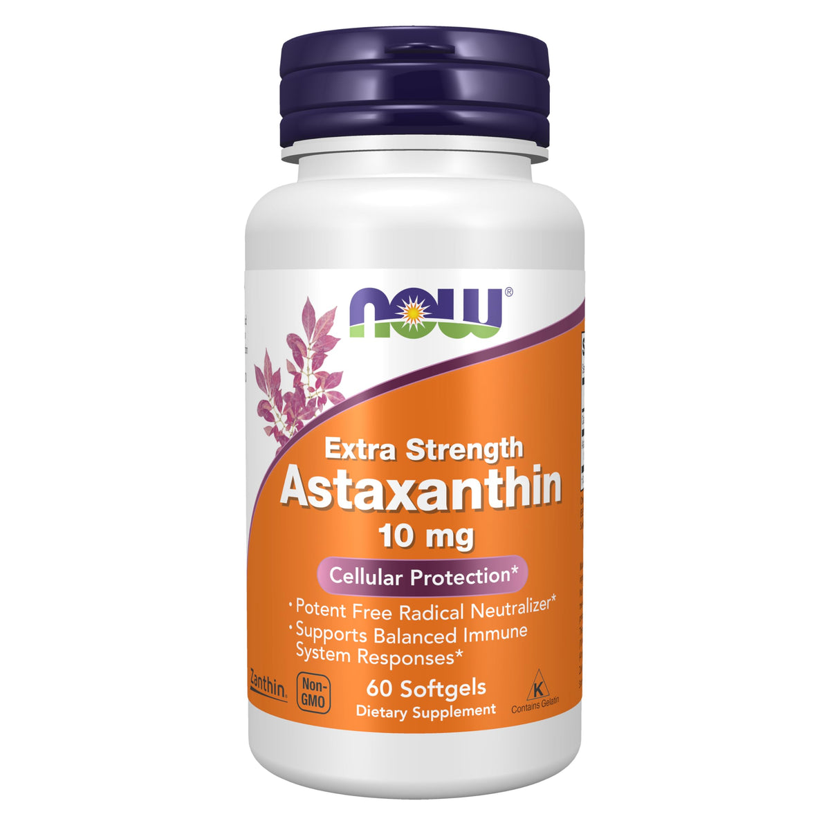 Now Extra Strength Astaxanthin 10mg 60Softgels