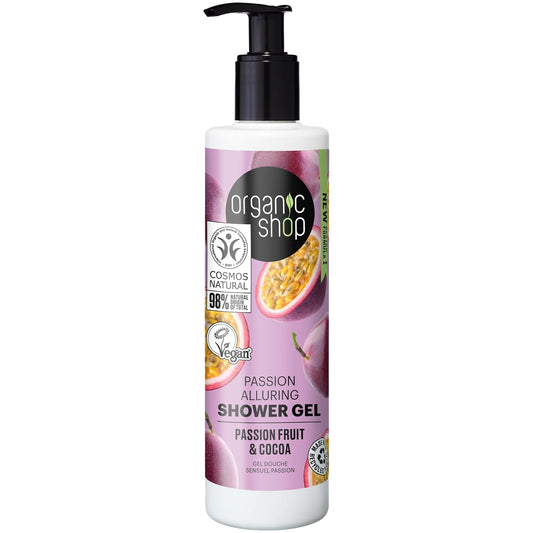 Organic Shop Passion Fruit & Cocoa Shower Gel