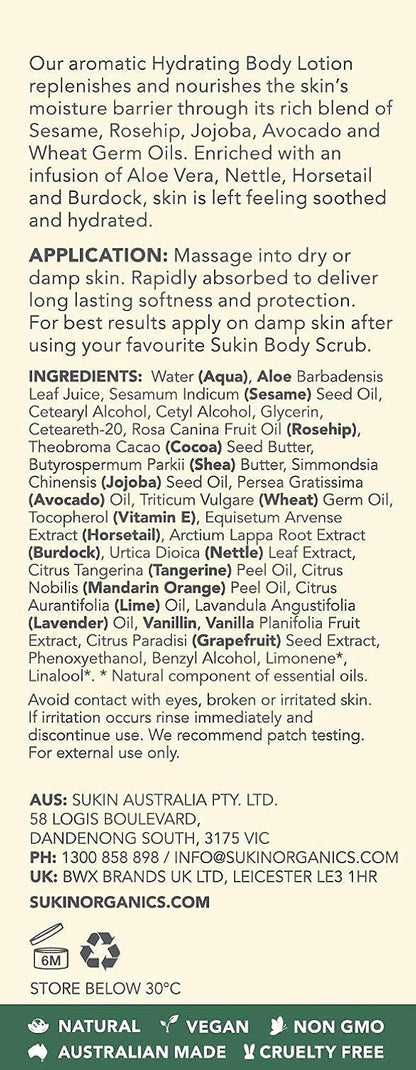 Sukin Hydrating Body Lotion