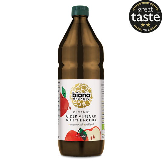 Biona Organic Apple Cider Vinegar - Raw - WIth Mother 750ml