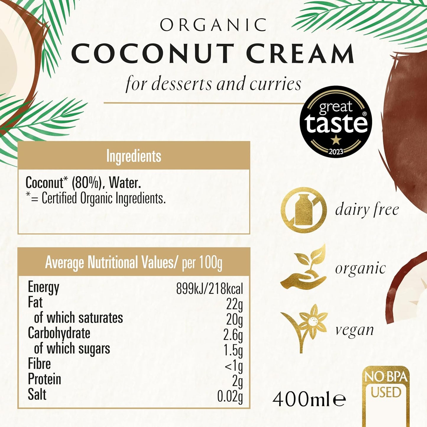 Biona Coconut Cream
