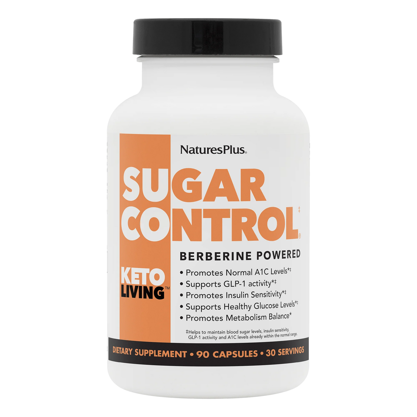 Nature's Plus Ketoliving Sugar Control 90Caps