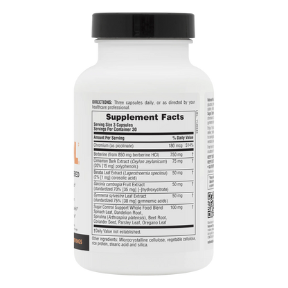 Nature's Plus Ketoliving Sugar Control 90Caps