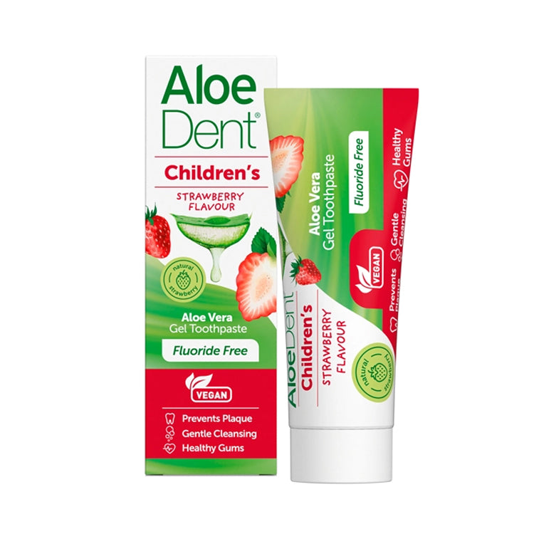AloeDent Children's Strawberry Toothpaste 50ml