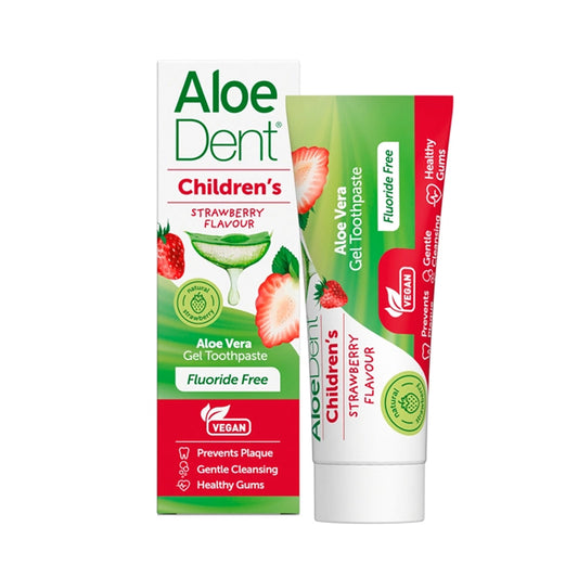 AloeDent Children's Strawberry Toothpaste 50ml
