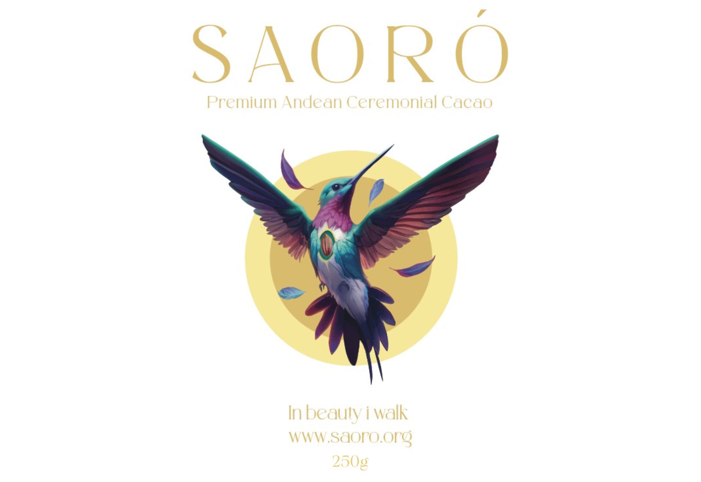 Saoro Ceremonial Cacao 250g