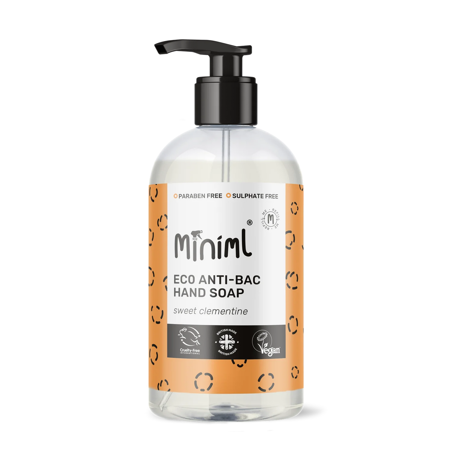 Min. Anti Bac Hand Wash Sweet Clementine 500ml