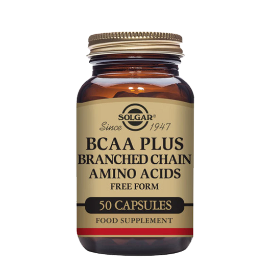 Solgar BCAA Plus 50 Capsules