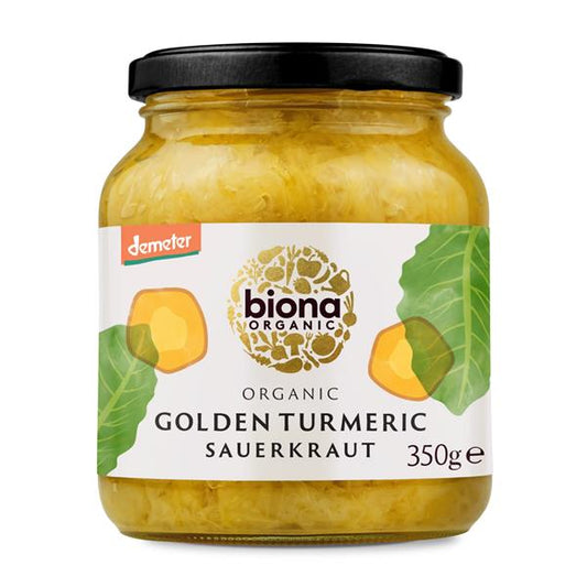 Biona Golden Tumeric Sauerkraut
