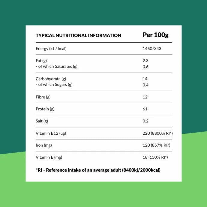 Nua Org Chlorella Powder 250g