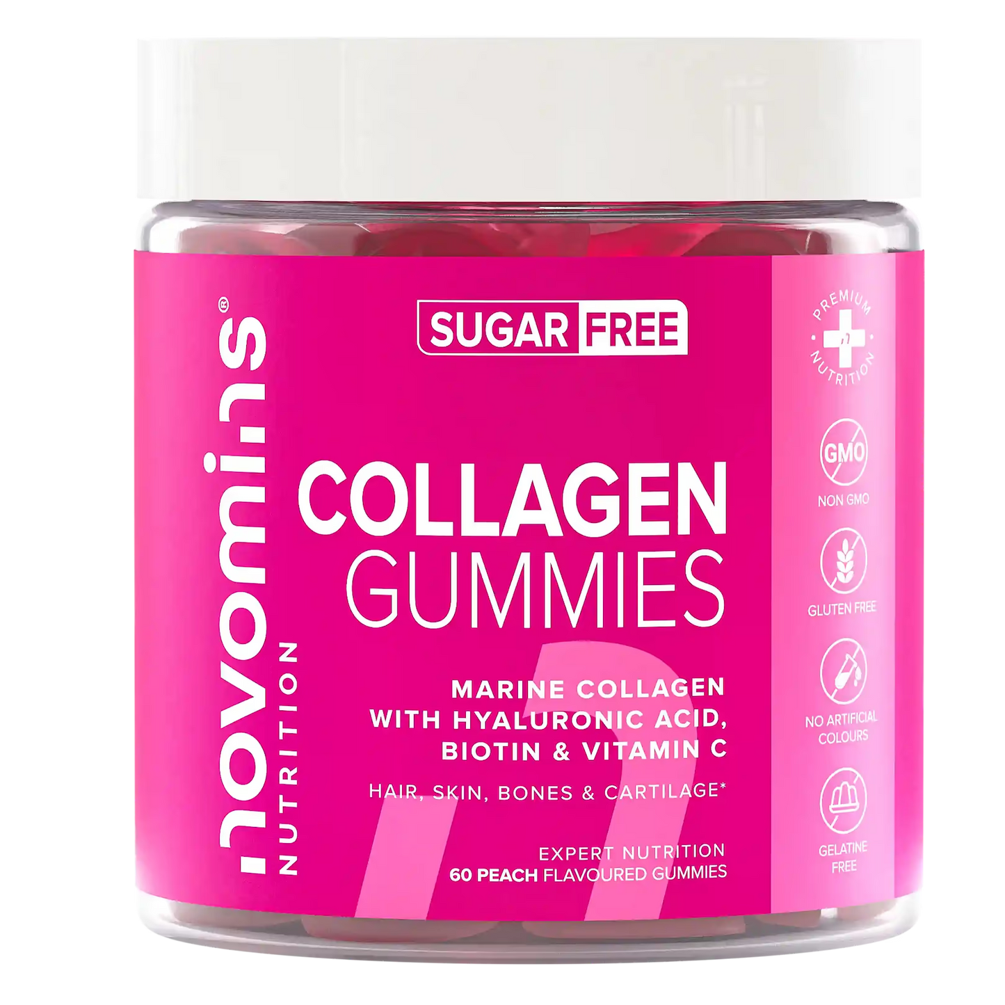 Novomins Collagen Sugar Free Gummy (60 Gummies)