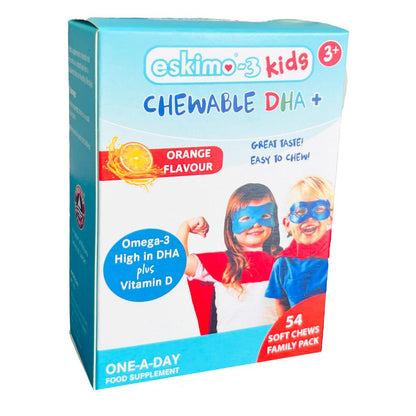 Eskimo-3 Kids Chewable DHA+ Family Pack