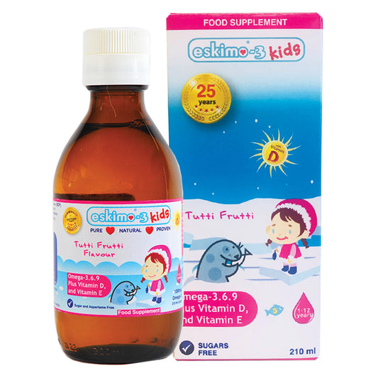 Eskimo 3 Kids Tutti Frutti Omega 3.6.9 210ml
