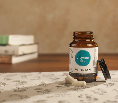 Viridian L-Lysine 500mg 90 Capsules