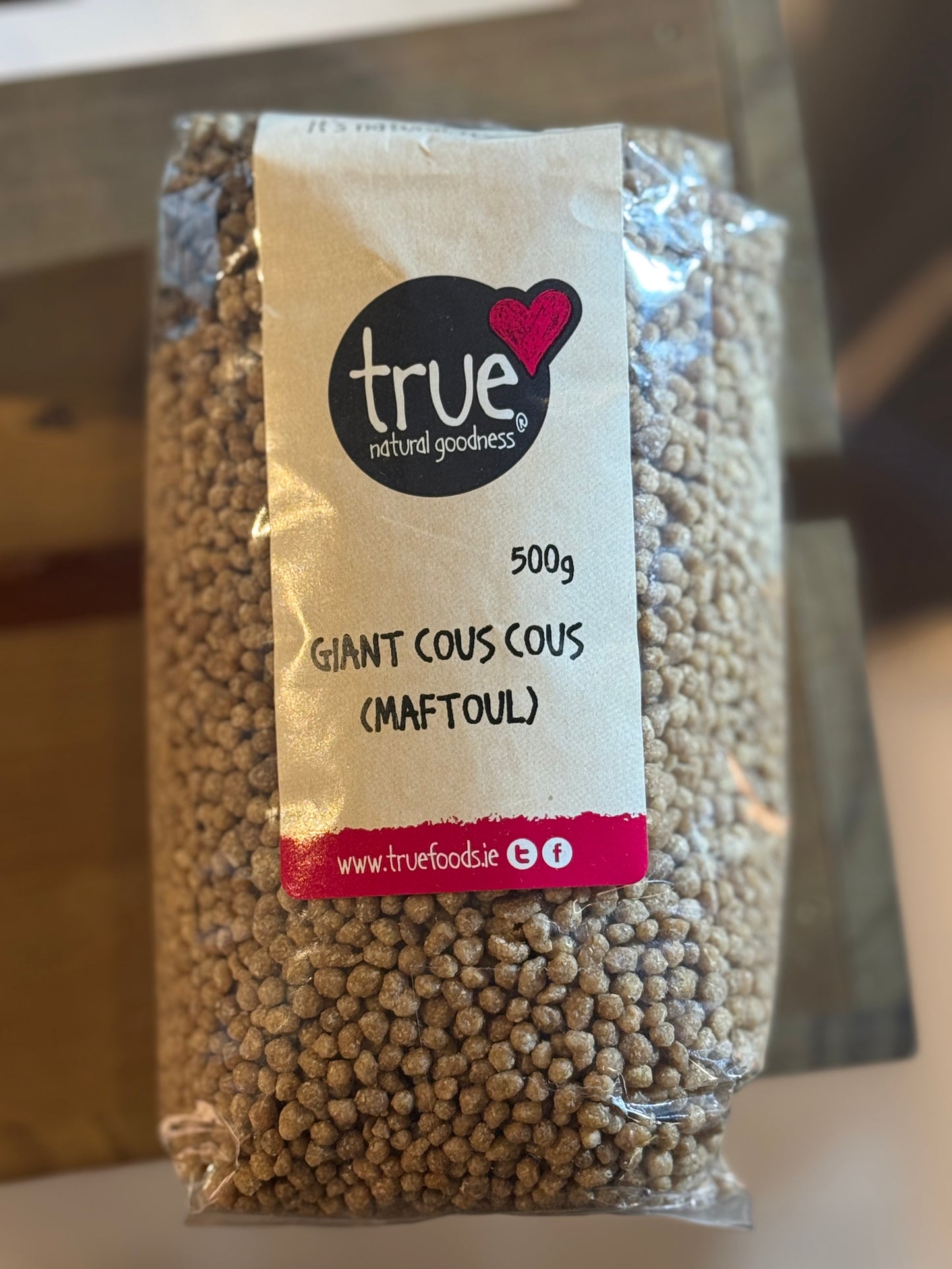 True Organic Giant Cous Cous 500g