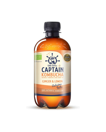 Captain Kombucha Lemon & Ginger