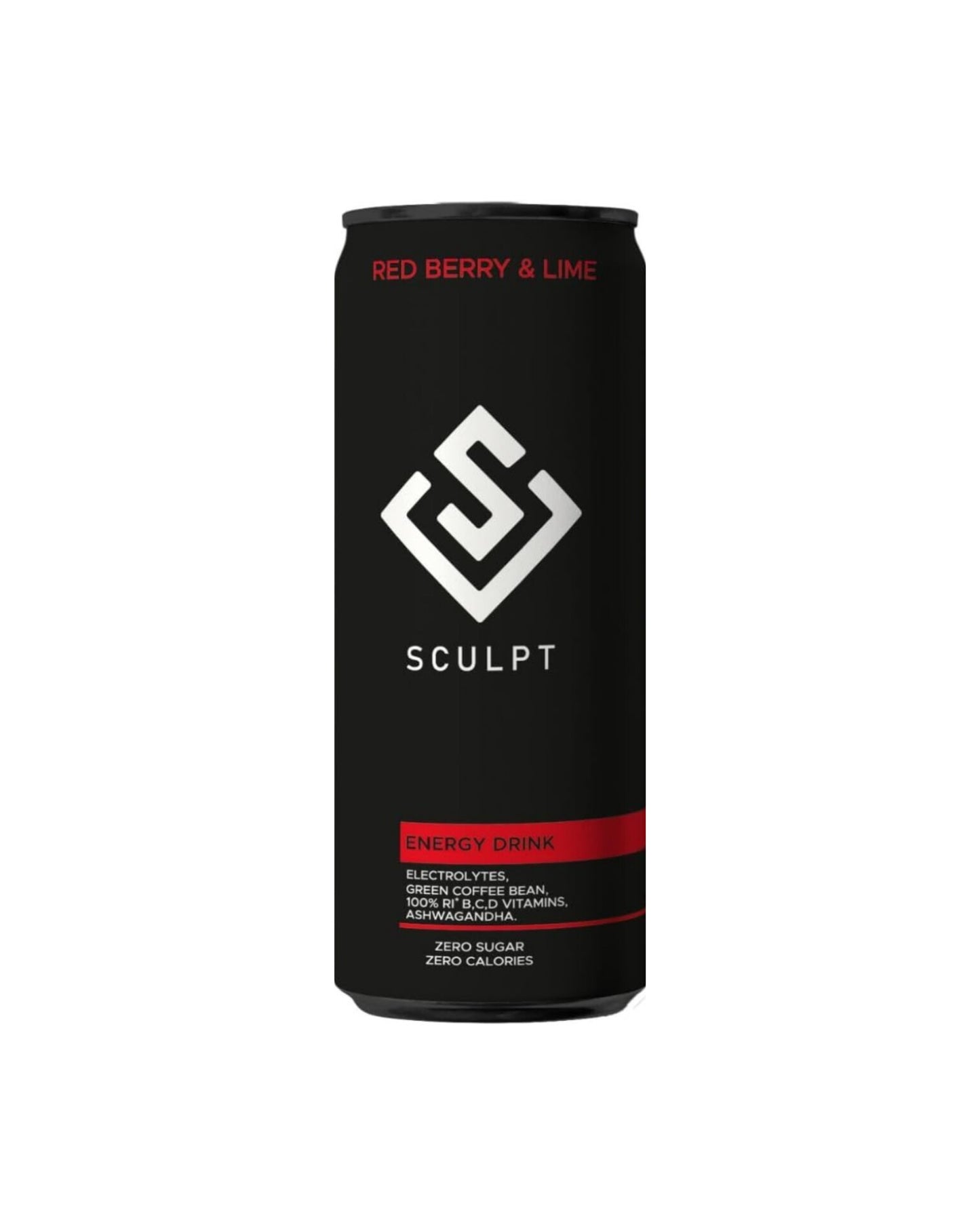 Sculpt Energy Drink Red Berry & Lime 250ml