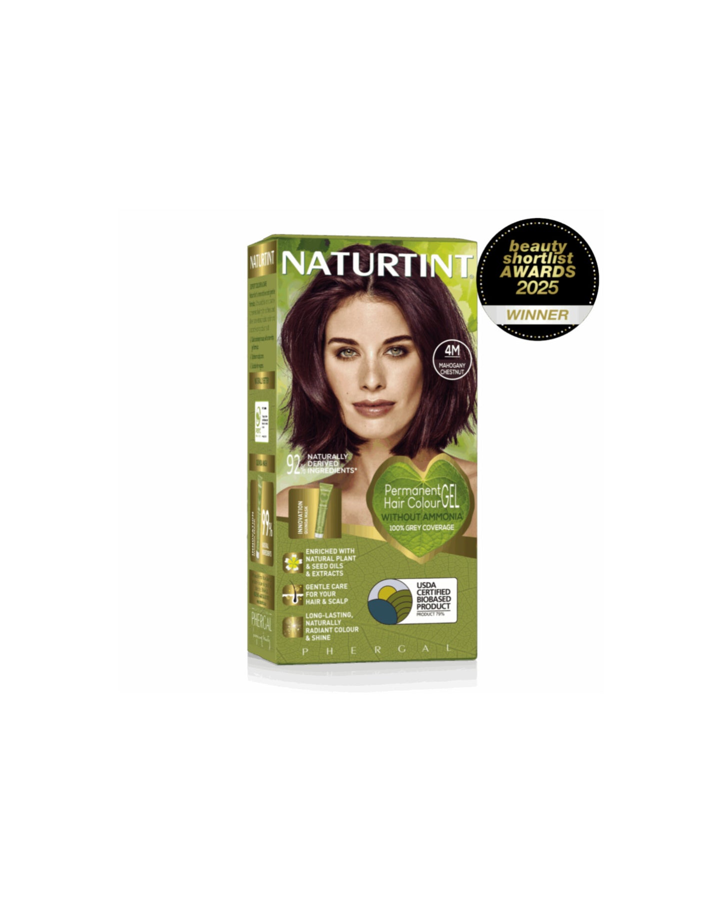 Permanent Gel - 4M Mahogony Chestnut 170ml