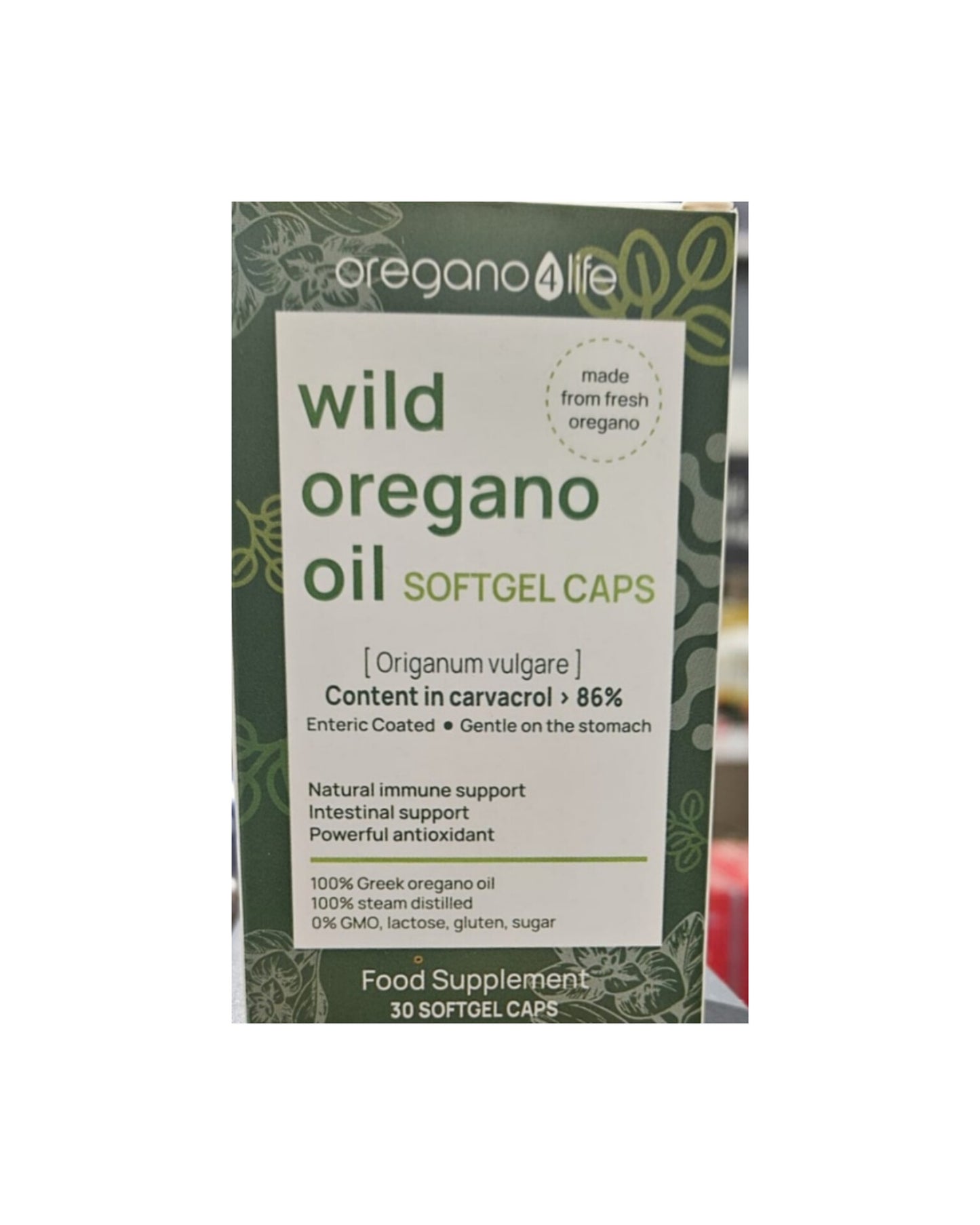 Wild Oregano Soft Gel 30Softgels