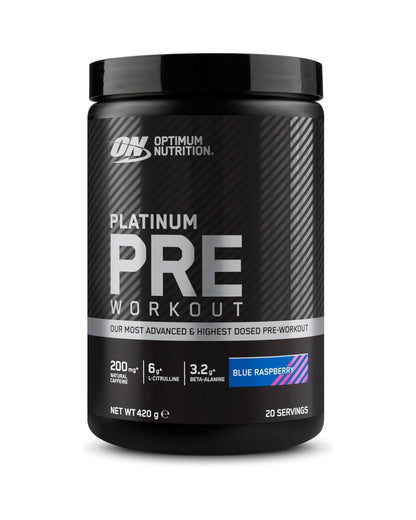 Optimum Nutrition Platinum Pre Workout Blue Raspberry 420g