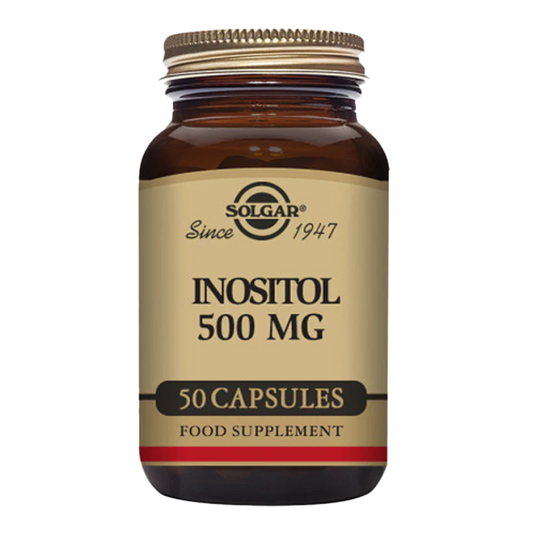 Solgar Inositol 500mg 50 Capsules