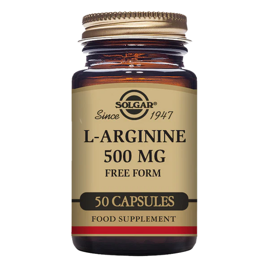 Solgar L-Arginine 500m 50 Capsules