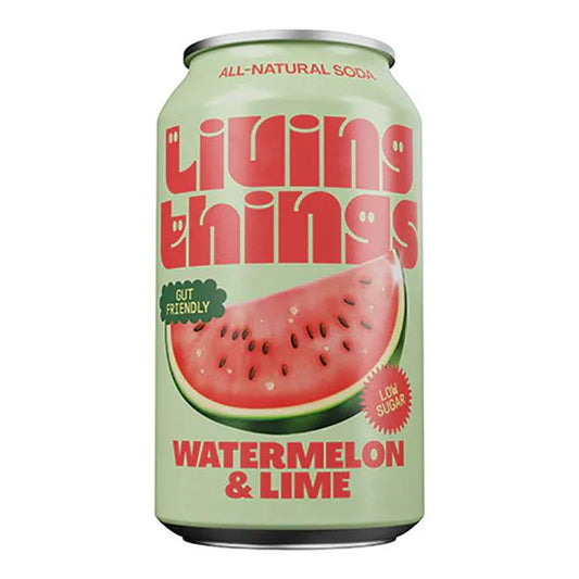 Living Things Watermelon Lime Soda