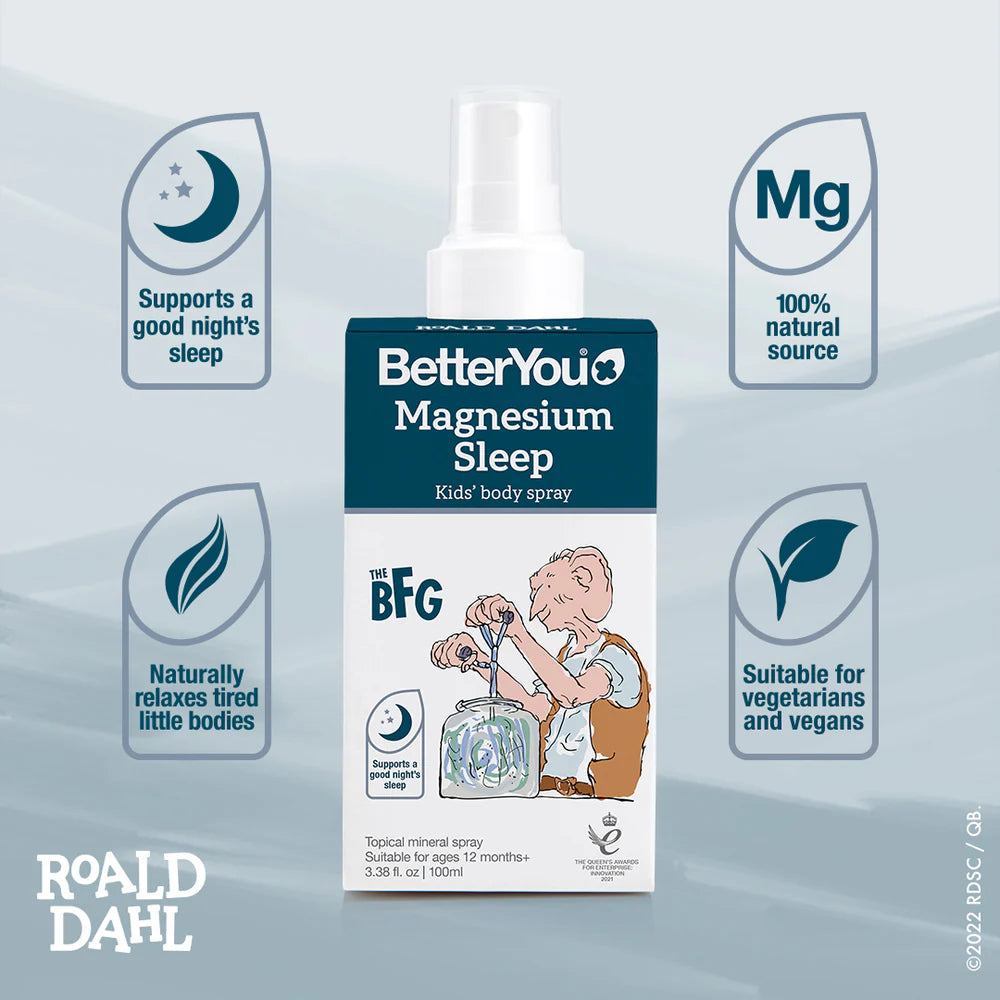 Better You Kids Magnesium Sleep Spray (100ml)