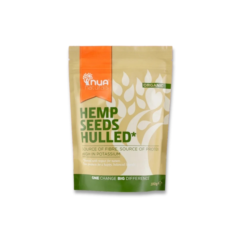 Nua Shelled Hemp Seeds 200g