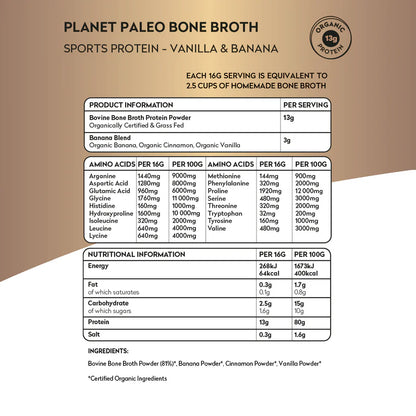 Planet Paleo At Org Bone Broth Vanilla