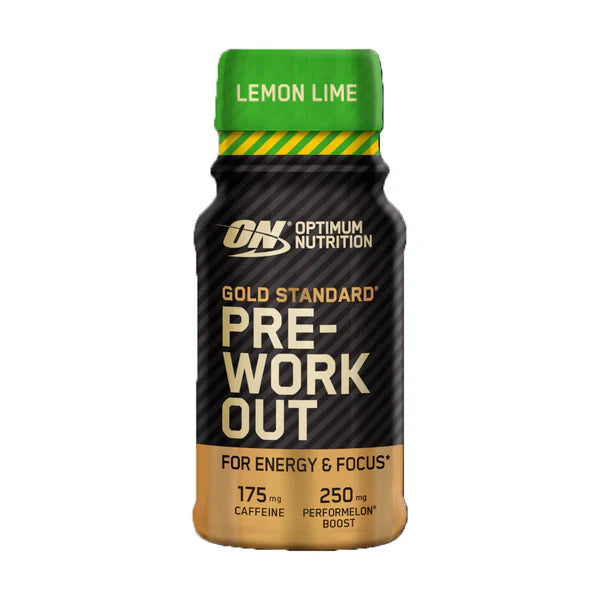 Optimum Nutrition Gold Standard Pre Workout  SHOT LEMON LIME 60ml