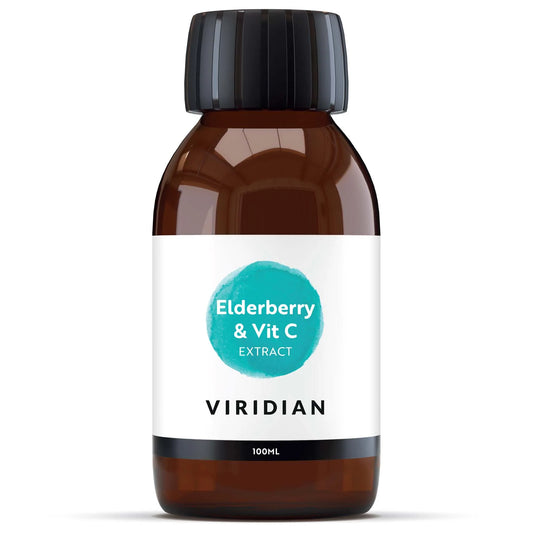 Viridian Organic Elderberry Extract Elixir 100ml
