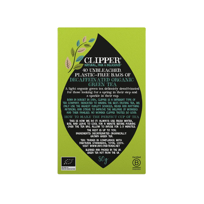 Clipper Decaf Green Tea (40teabags)
