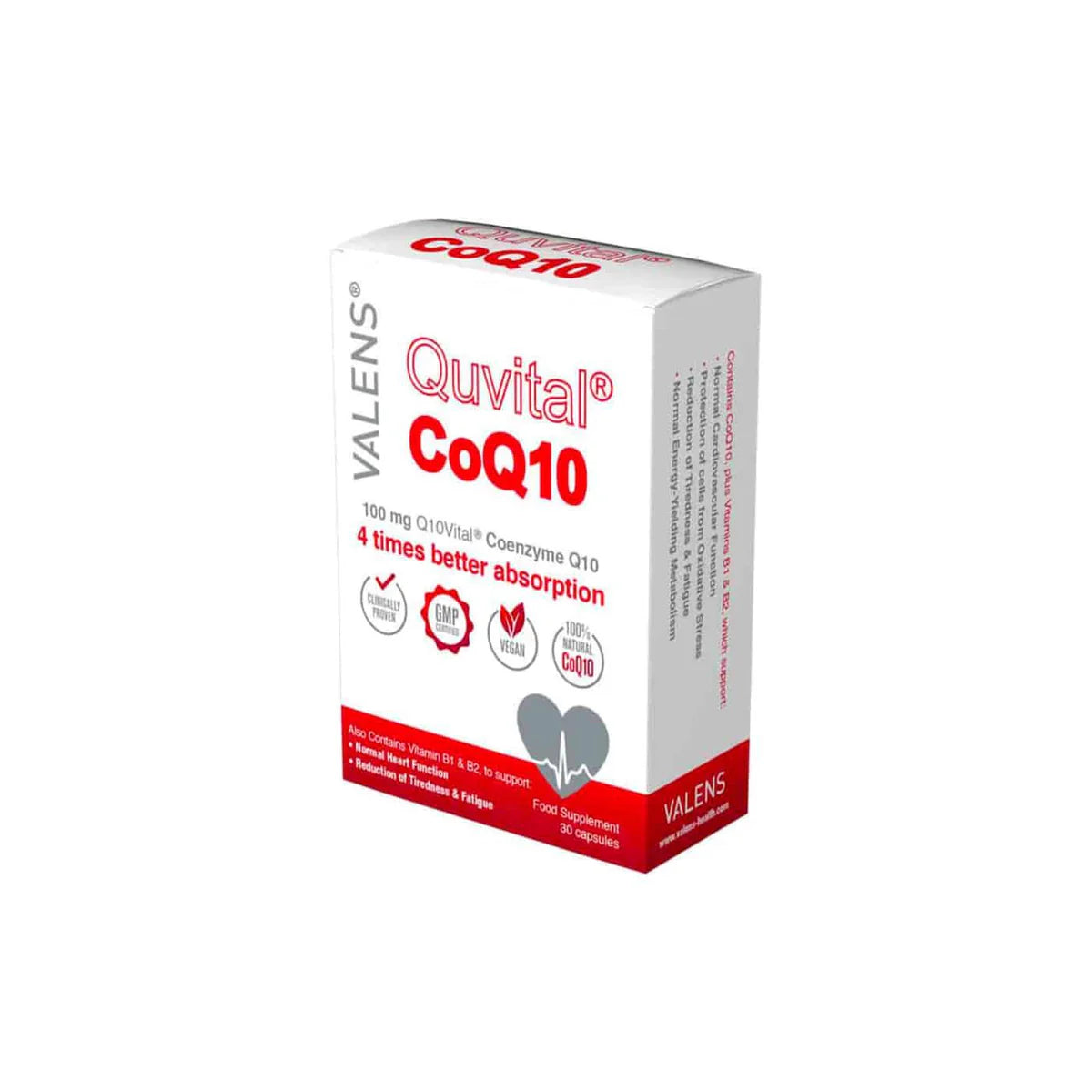 Valens Quvital Coq10 - 100mg (30 Capsules)