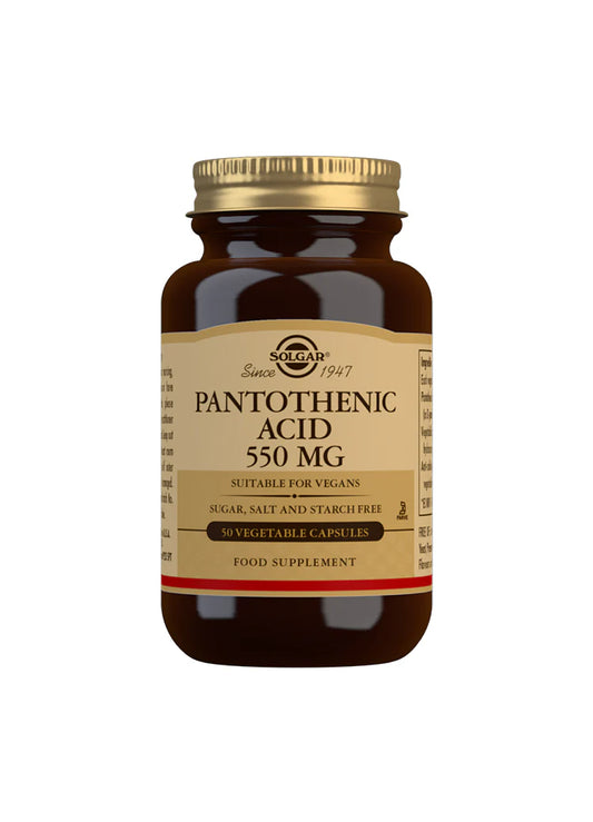 Solgar Pantothenic Acid 550mg V 50
