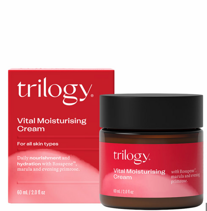 Trilogy Vital Moisturising Cream with Rosehip Oil - 60ml