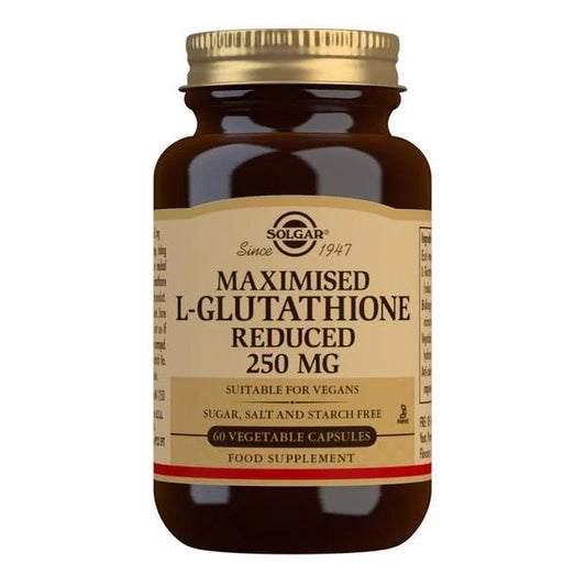 Solgar Maximsed L-Glutathione (Reduced) 250mg 60 Capsules