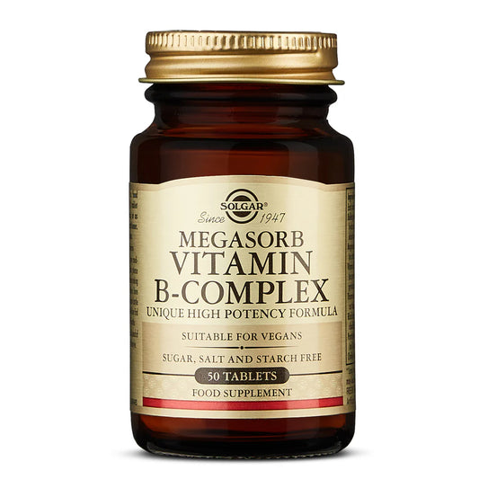 Megasorb Vitamin B-Complex- 50 Tablets