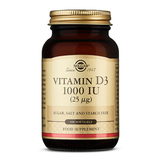 Vitamin D3 1000iu Softgels - 100 Tablets