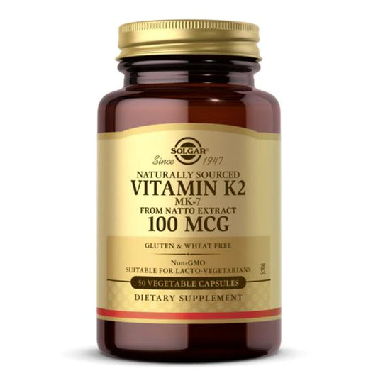 Vitamin K2 100ug- 50 Capsules