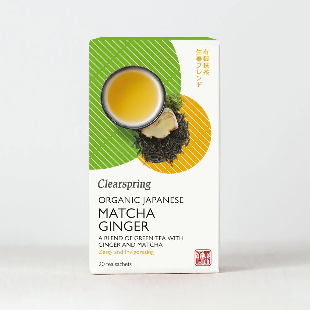 Clearspring Matcha Ginger (20teabags)