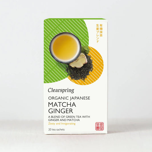 Clearspring Matcha Ginger (20teabags)