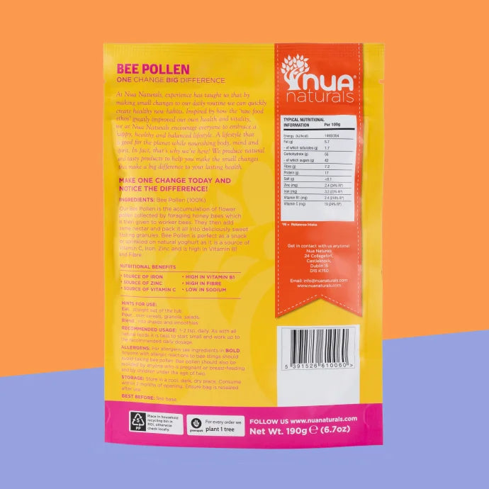 Nua Naturals Bee Pollen Powder